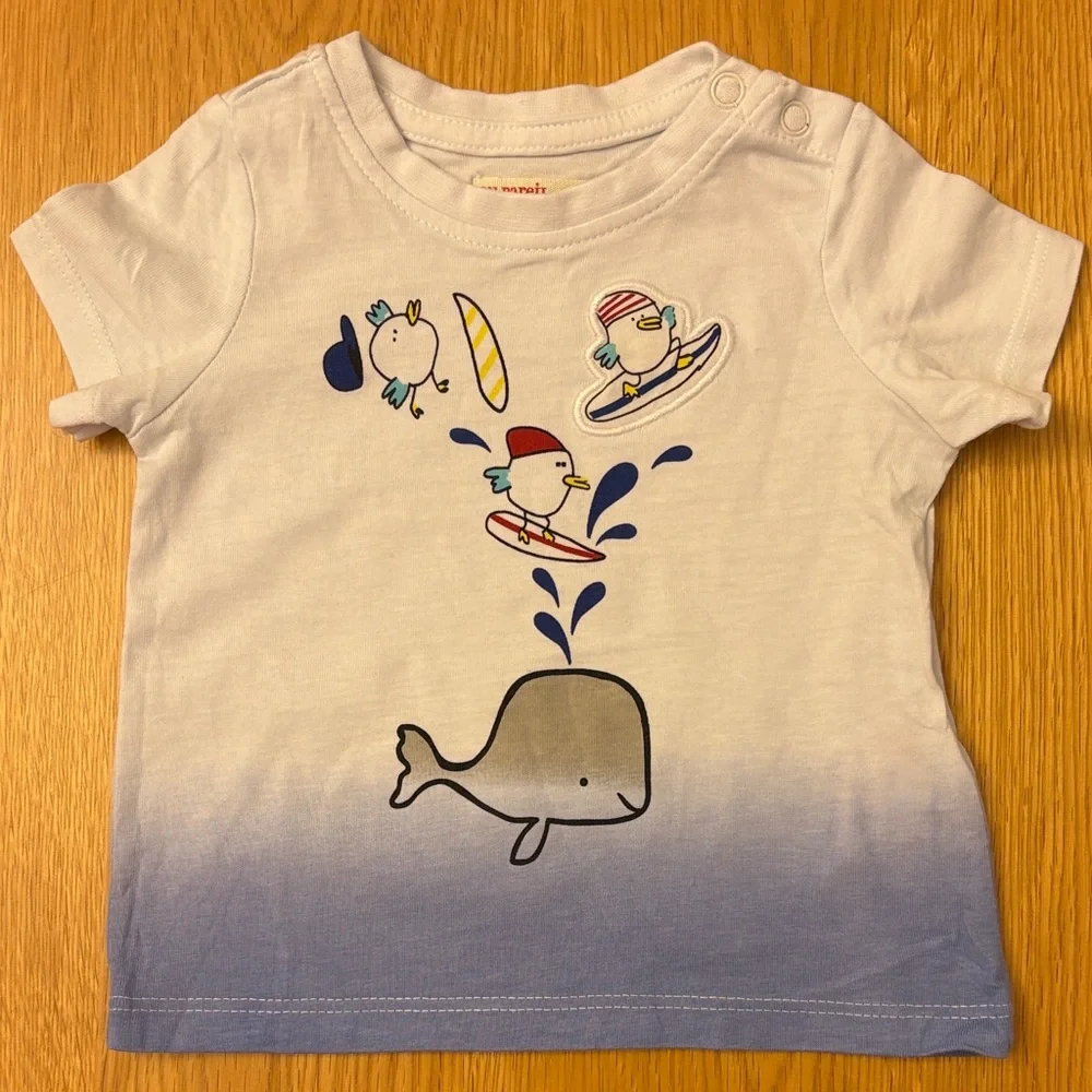 Gorgeous Baby Outfit - super cute Du Pareil au Meme Set - age 9 months